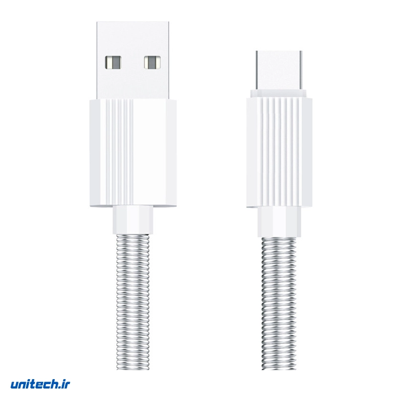 کابل تایپ سی فست شارژ 3 آمپر بیوا C-19T طول 1.2 متر